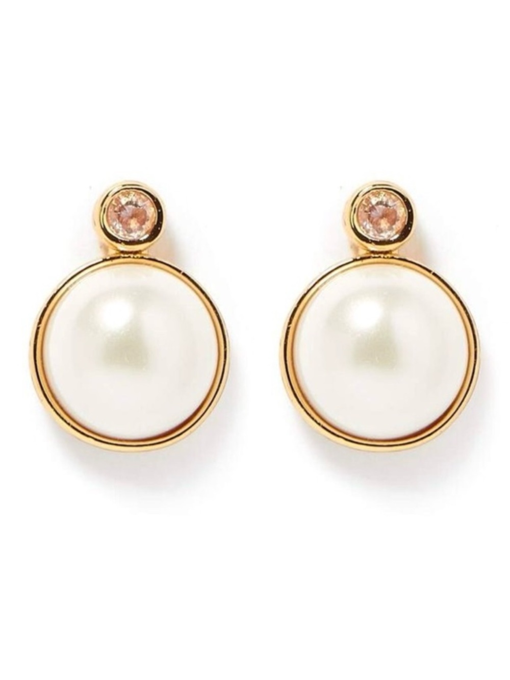 KATE SPADE “Have A Ball” imitation pearl stud earrings🔥🔥